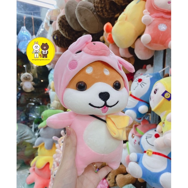 Chó Bông - Chó Shiba Cosplay Thú Đeo Túi - Xưởng Gấu Bông Việt Nam