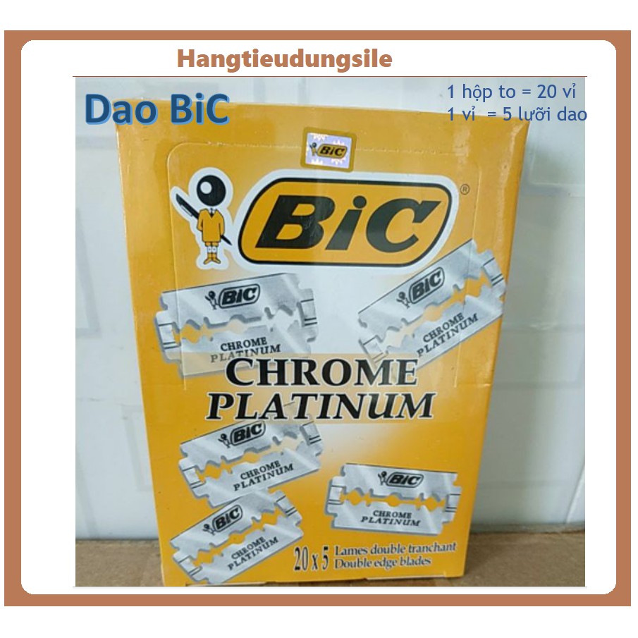 100 lưỡi Dao lam BiC - hàng chuẩn đét