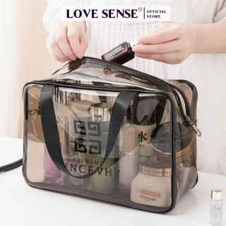 Sét 3 Túi Đựng mỹ phẩm du lịch [ 💖Hàng loại 1💖] - Túi trong suốt chất liệu PVC siêu bền , chống nước tuyệt đối.
