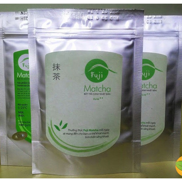 Bột trà xanh Nhật Bản Fuji Matcha vụ hè 100g