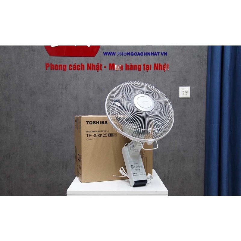 Quạt treo tường Toshiba TF-30RK26 | 7 cánh | New 2023