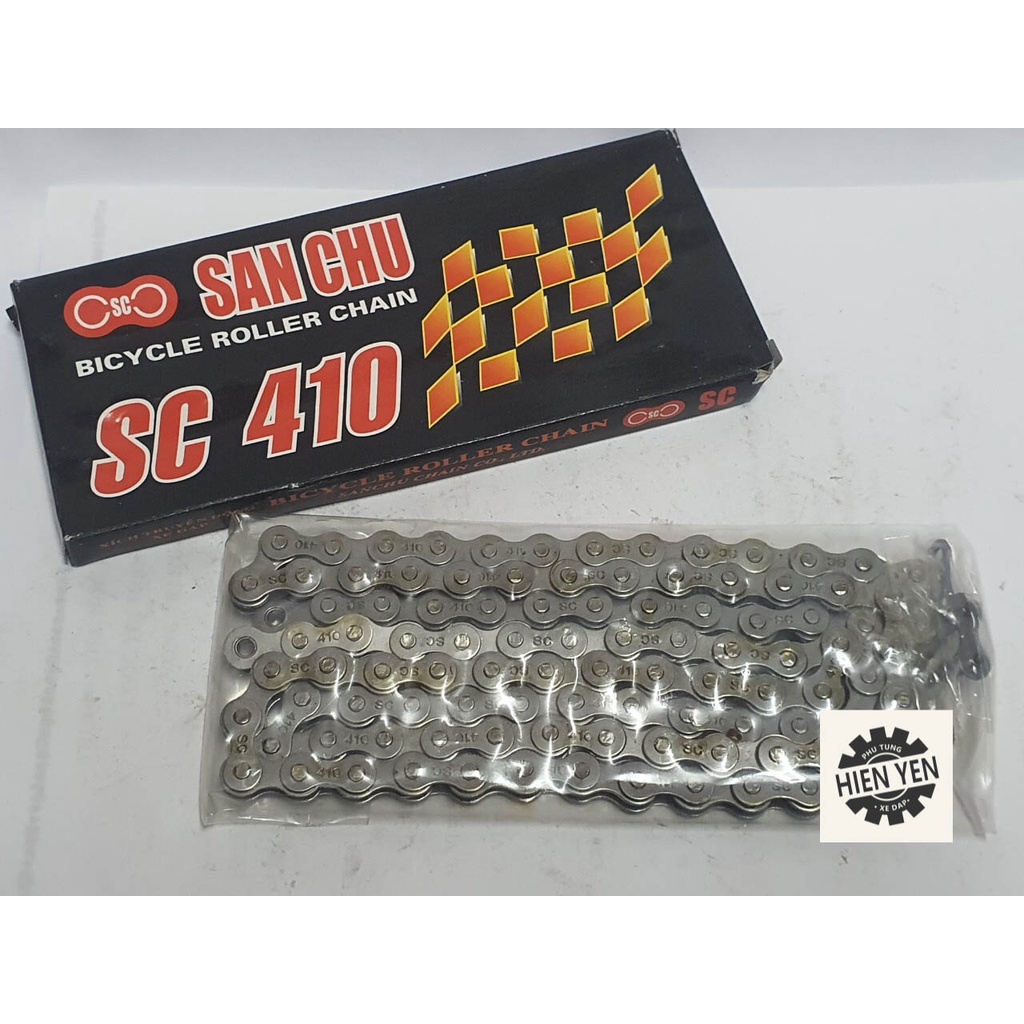 Xích  xe đạp Sanchu SC 104L dầy, chắc chắn dành cho xe đạp phổ thông asama, thống nhất,...