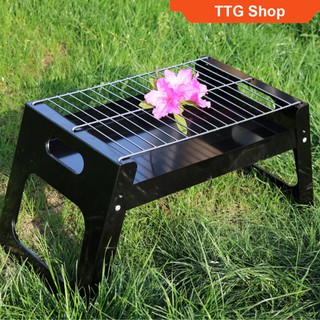 [Bán lỗ lấy sao] Bếp nướng du lịch đa năng | Bếp nướng than hoa | Bếp nướng dã ngoại