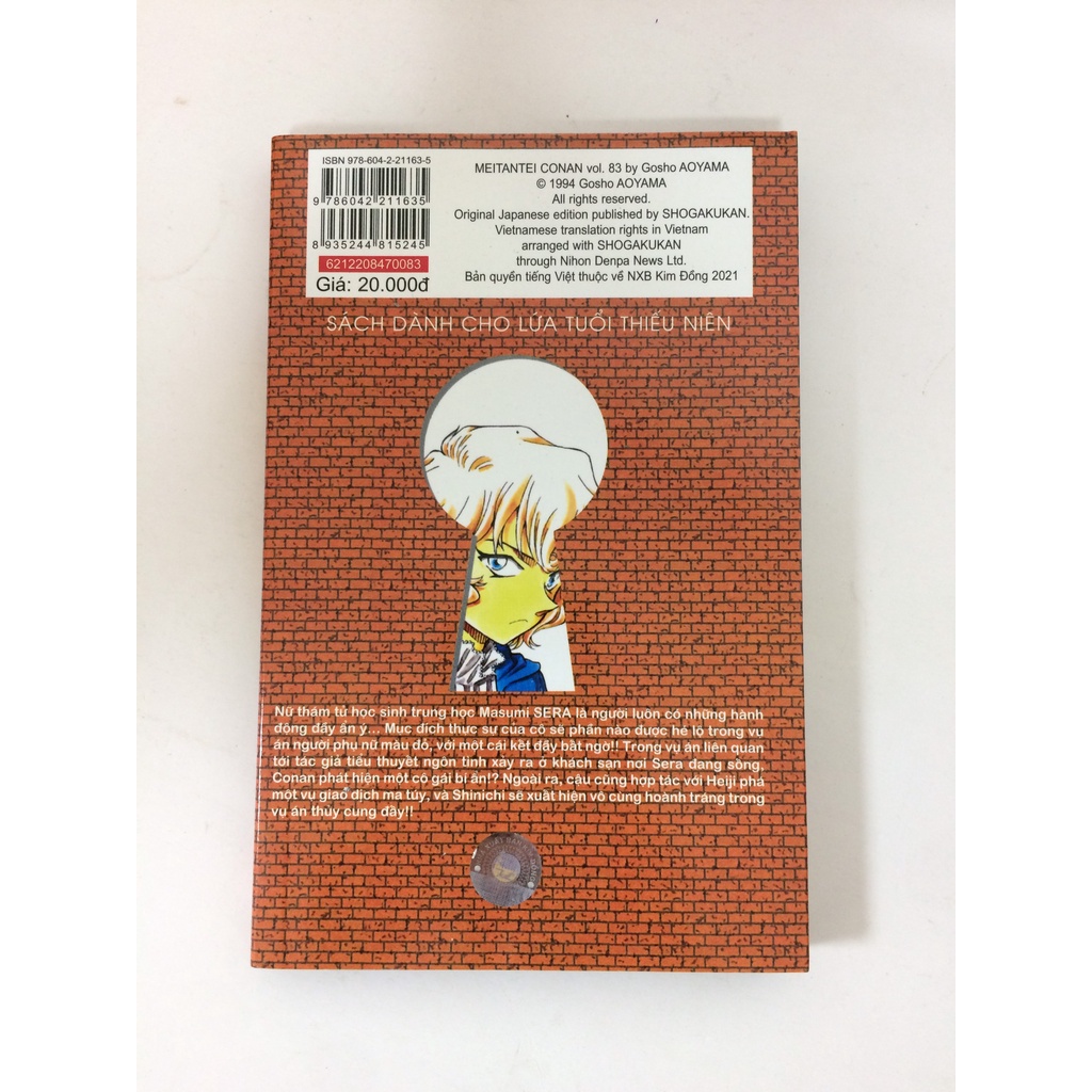 Sách - Thám tử lừng danh Conan - Tập 83