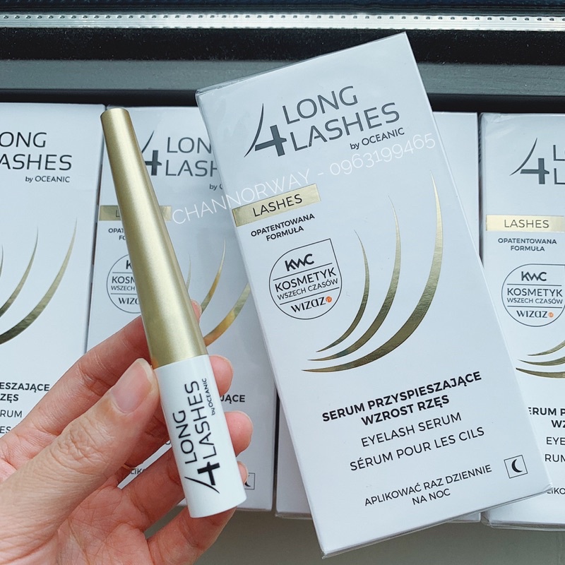 [CHÍNH HÃNG] Serum Dưỡng Dài &amp; Dày Mi Long4Lashes Poland 🇵🇱