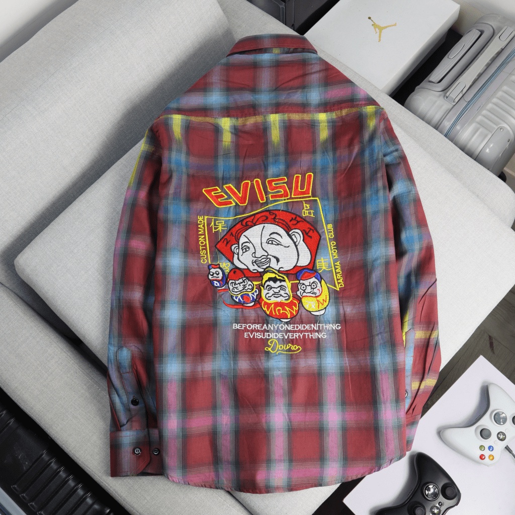ÁO SƠ MI EVS CARO ĐỦ MÀU SẮC SIÊU ĐẸP CHẤT LỤA COTTON THOÁNG MÁT , FORM ĐẸP CHUẨN GU THỜI TRANG TM