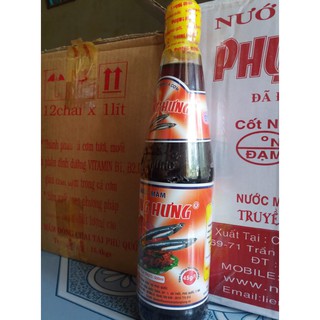 Nước mắm Phụng Hưng- Phú Quốc 45 độ đạm-500ml