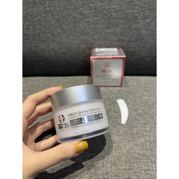 Kem tế bào gốc dưỡng trắng, phục hồi, nâng cơ, thải độc DNA Medi Shyn Stem Cell Premium Aesthetic Spa Treatment