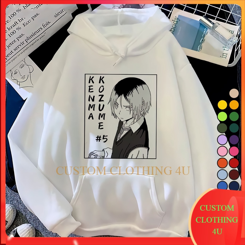 Áo Khoác Hoodie Haikyuu kuroo nekoma - Cổ Thuyền hoddie hoddie hoddie Trong anime Haikyuuu kuroo nekoma Cao Cấp Dành Cho Nam Và Nữ