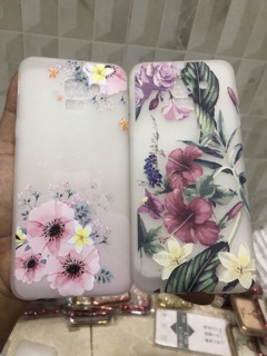 Ốp lưng samsung J6 bông hoa