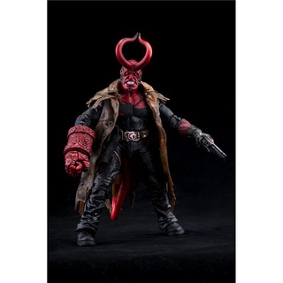 [Rẻ] Mô hình Hell boy quỷ đỏ Mezco 7 inch cử động khớp