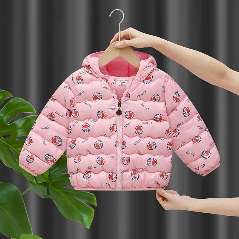 Áo phao gấu siêu nhẹ cho bé hàng quảng châu loại 1