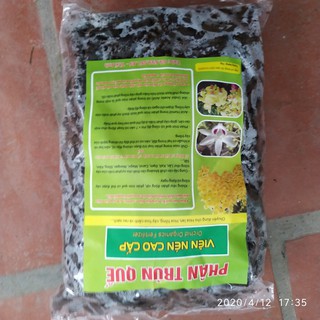 Phân trùn quế viên viên nén cao cấp dùng cho hoa lan