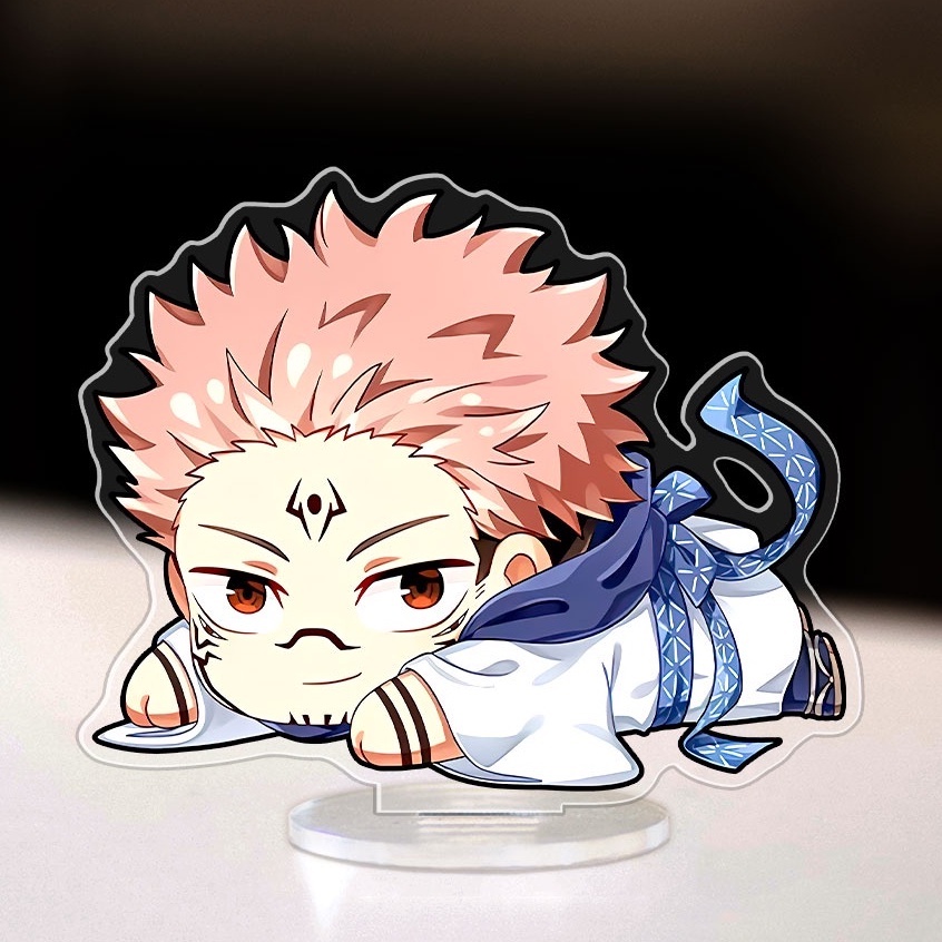 Mô hình đứng Thegioipuzzle Jujutsu Kaisen anime manga Gojo Itadori 15cm