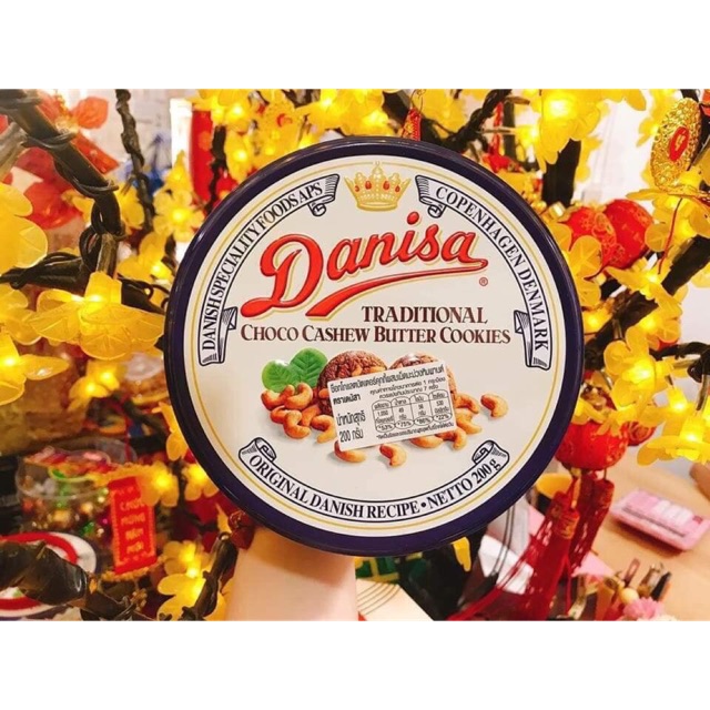 Bánh Danisa socola hạt điều Thái Lan 75k/ 1 hộp 200g