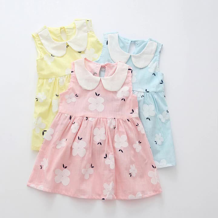 Váy Cho Bé, Đồ Đệp Cho Bé Gái, Váy Đẹp Giá Rẻ, Đầm Cho Bé Gái, Đầm Công Chúa, Cotton Mát Mẻ Mùa Hè