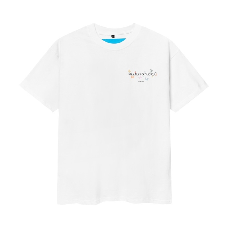 ÁO THUN MEDISN BUTTERFLY WHITE T-SHIRT