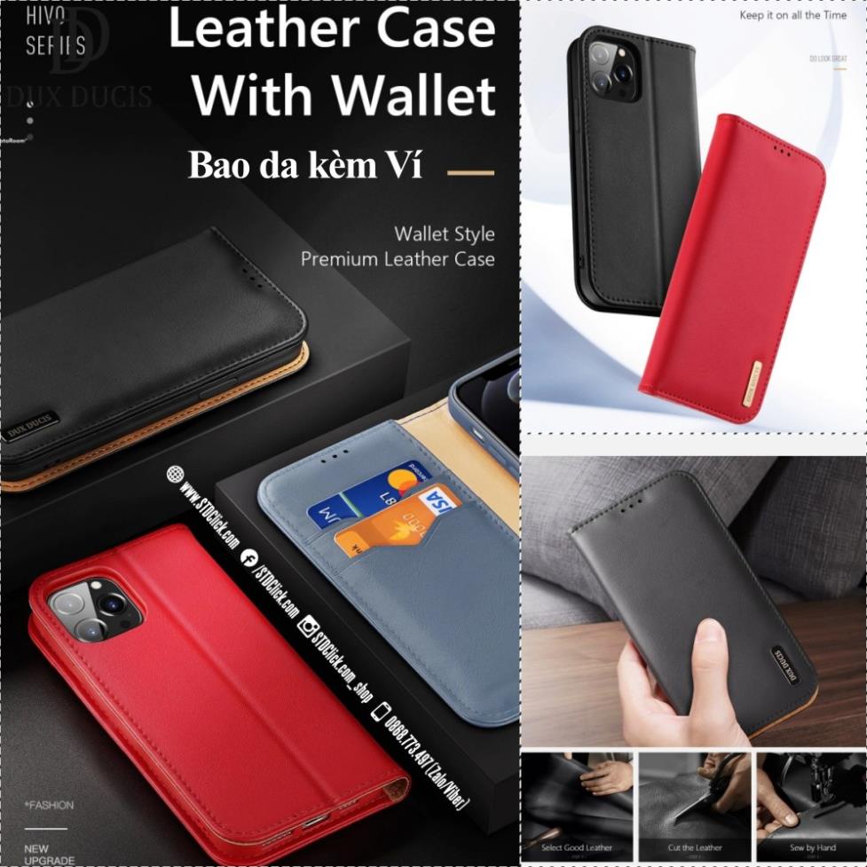 BAO DA IPHONE 13 PRO MAX - 13 PRO - 13 DUX DUCIS HIVO CHÍNH HÃNG