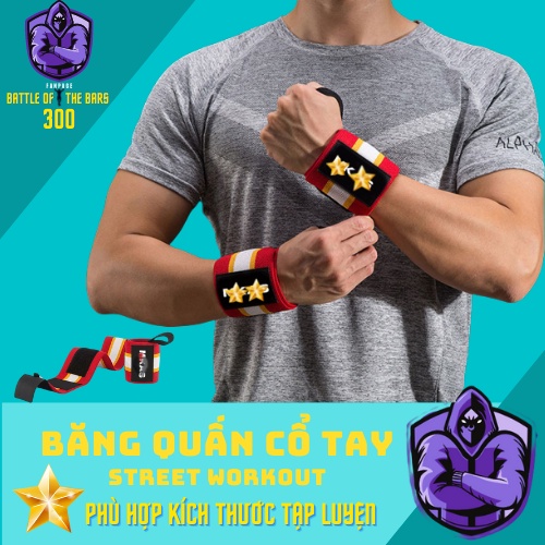 [GIÁ SIÊU RẺ] Bộ dây quấn cổ tay tập Gym giúp hạn chế trấn thương, an toàn trong tập luyện