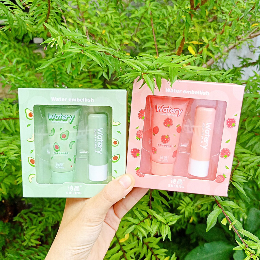 Set son dưỡng và kem dưỡng da tay Cute Fruit | BigBuy360 - bigbuy360.vn