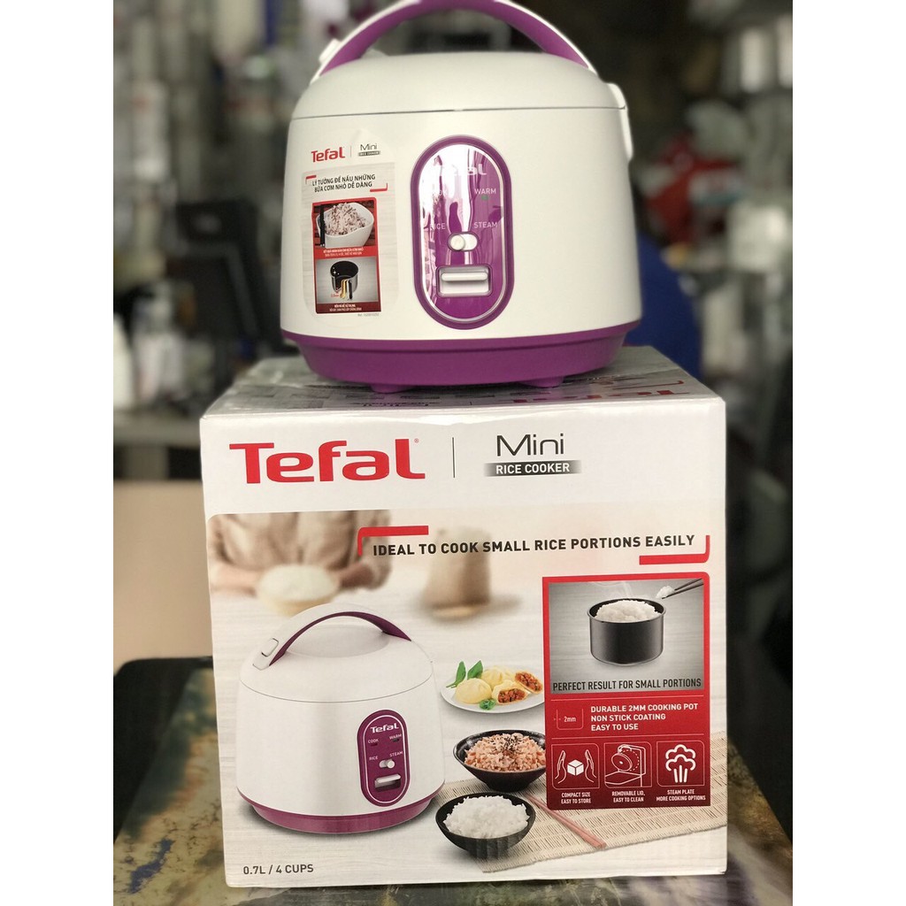NỒI CƠM ĐIỆN TEFAL 0,7L CHÍNH HÃNG BH 12 THÁNG