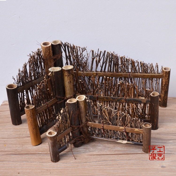 Hàng Rào Tre Đan Phong Cách Nhật Bản Và Hàn Quốc Dùng Trang Trí Sushi