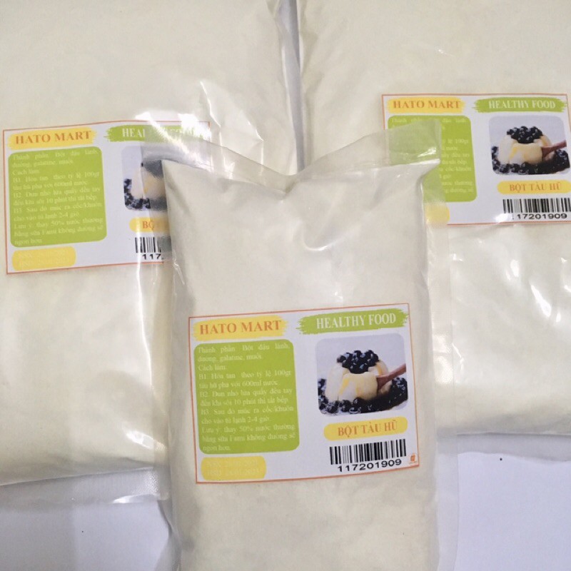 [Bán rẻ nhận follow] Bột tàu hũ singapore 1kg soya pudding, chỉ có tại Xưởng Chè ngon và đồ ăn vặt