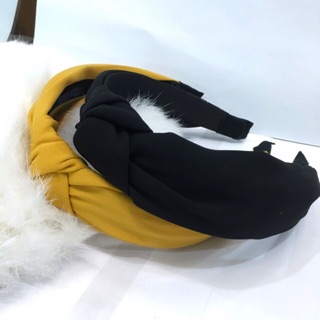 🍀Bờm tóc:bờm tóc turban vải 1 màu(BTHHB1.D0)