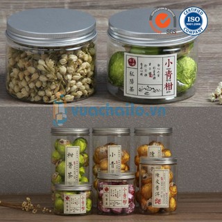 SET 5 HŨ NHỰA PET 150ML ĐỰNG THỰC PHẨM