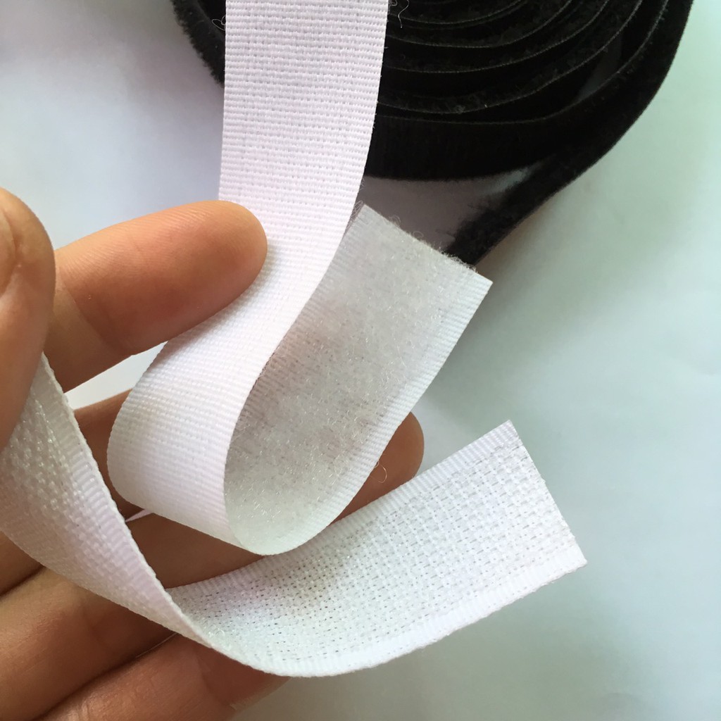 Băng dán xé gai bông (velcro tape/ khóa nhám)