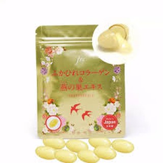 Viên uống Collagen tươi chiết xuất tổ yến 30 viên Nhật Bản