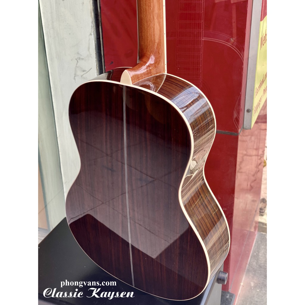 Đàn guitar classic cổ điển gỗ cẩm ấn cao cấp tặng kèm phụ kiện
