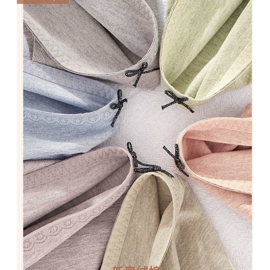 Combo 5 Quần Lót Xuất Khẩu Thun Cotton Co Giãn 4 Chiều Lưng Vừa, Sợi Bông Mềm Mại, Có Đáy Kháng Khuẩn Thoáng Khí | BigBuy360 - bigbuy360.vn