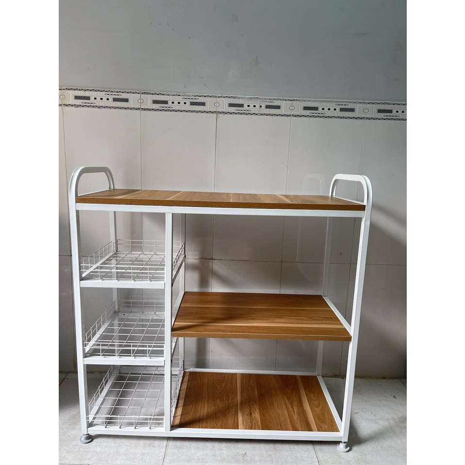 KỆ BẾP 3 TẦNG CAO CẤP ĐA NĂNG