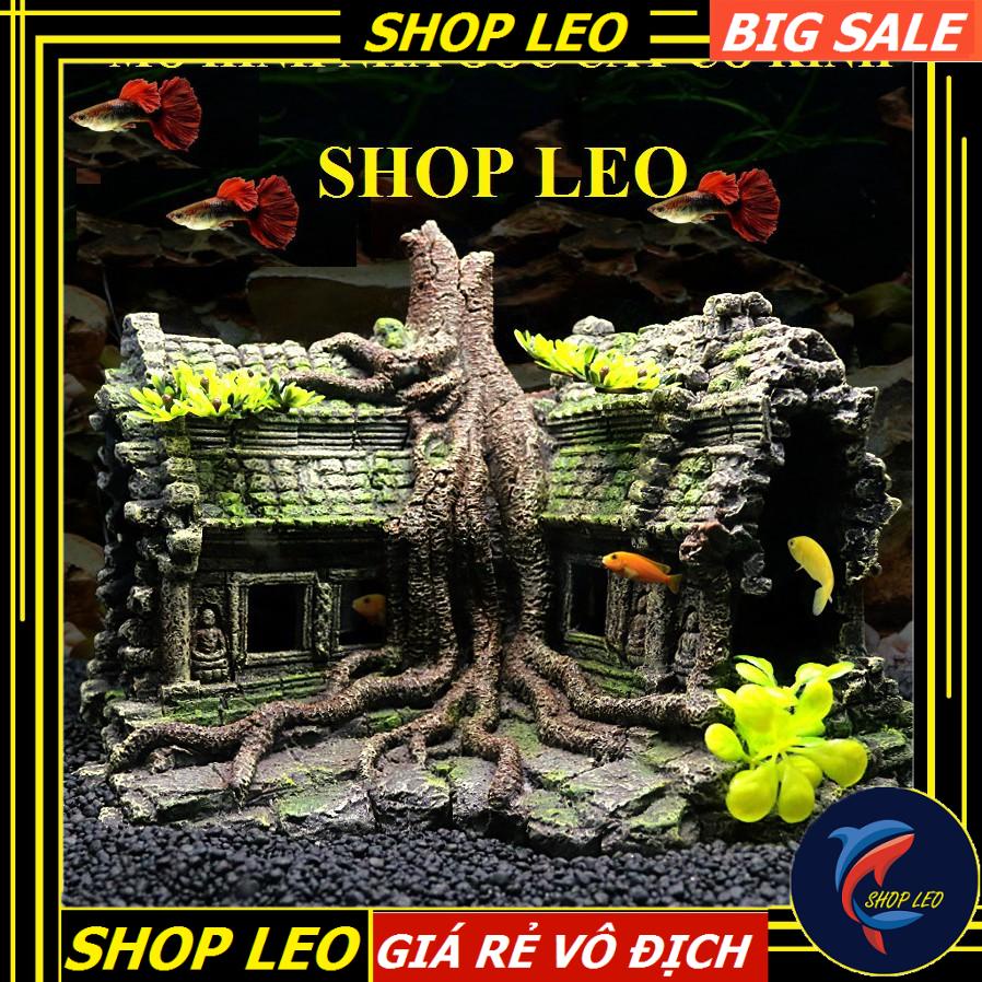 MÔ HÌNH NHÀ GỐC CÂY - TRANG TRÍ BỂ CÁ - BỂ THỦY SINH