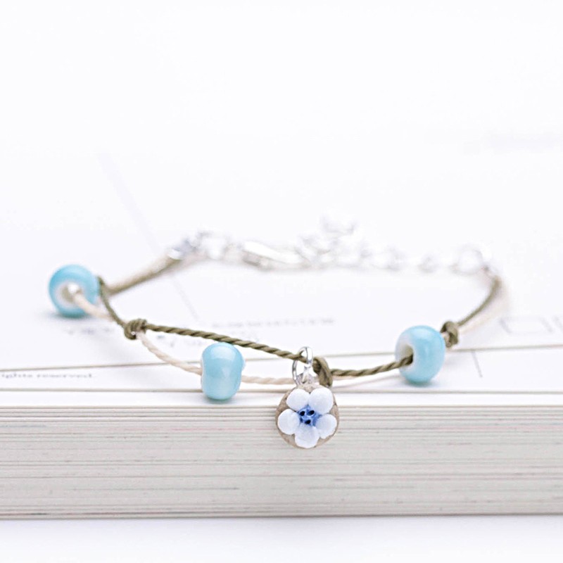 Lắc tay Handmade gốm sứ - TS-0154