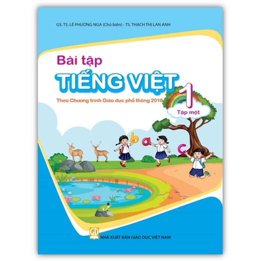 Sách - Combo 2 cuốn Bài tập Tiếng Việt 1 (Theo Chương trình Giáo dục phổ thông 2018)