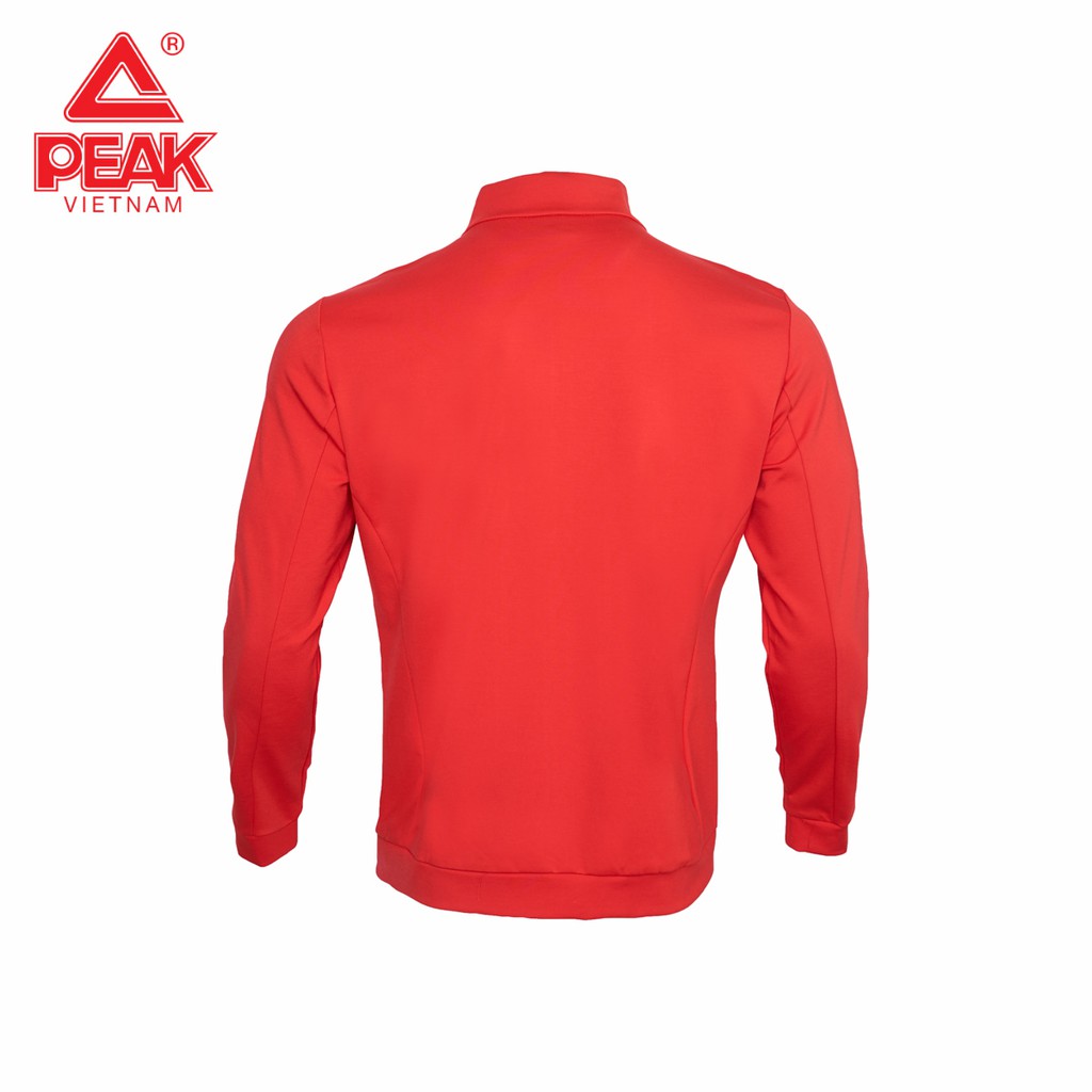 Áo Khoác Nỉ Khóa Nam PEAK Trainning FWA01021