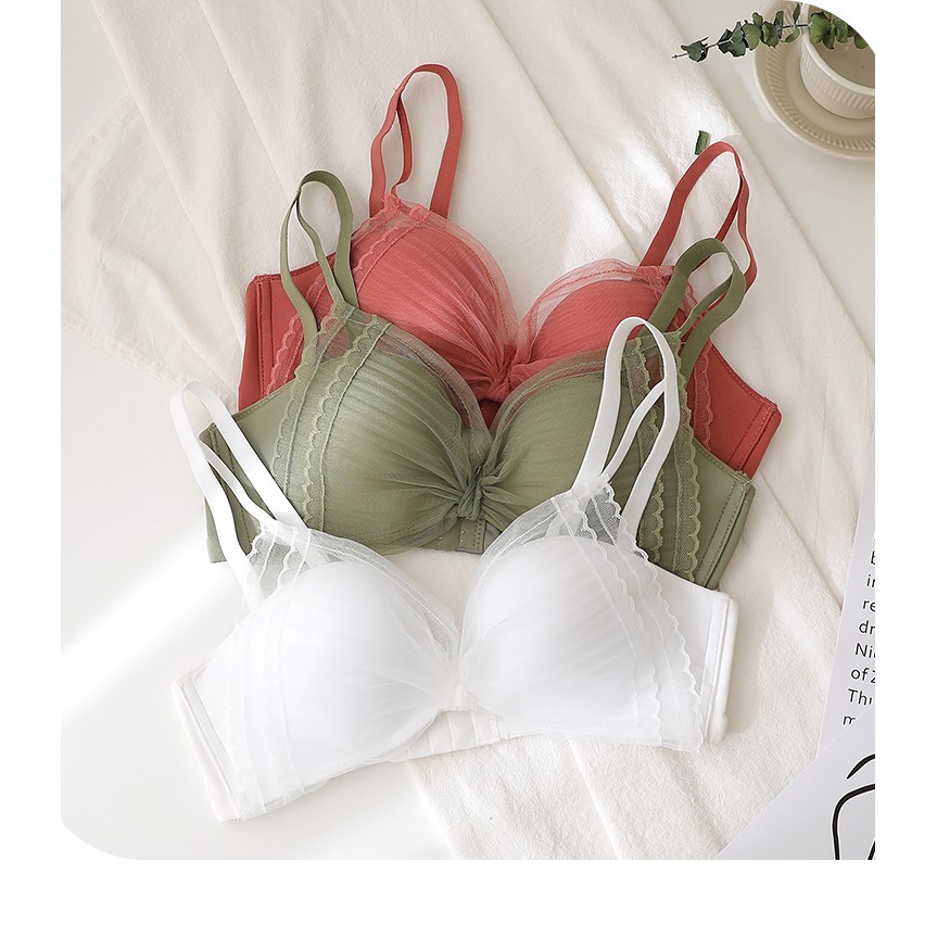 ⭐️XẢ KHO⭐️ - SET11 Lụa Nơ Bộ đồ lót đúc su phối ren, áo lót ren sexy quyến rũ set11 | BigBuy360 - bigbuy360.vn