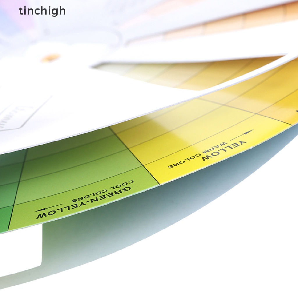 [Tichg] Thẻ Giấy Trộn Màu Mực Xăm Hình Tròn Trung Tâm Xoay Tròn Trung Tâm