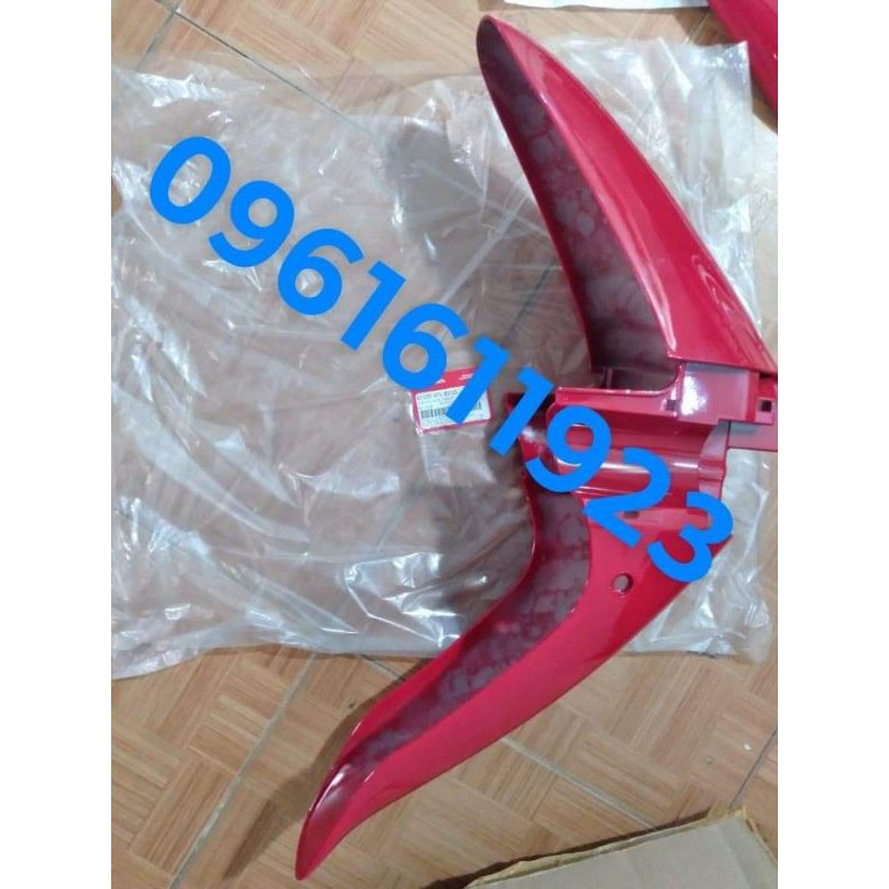 dè trước xe wave 100 màu đỏ cờ hàng chĩnh hãng honda việt nam