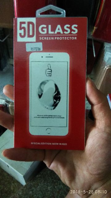 Kính Cường lực full màn 5D Oppo F7 ( loại xịn hộp đỏ )