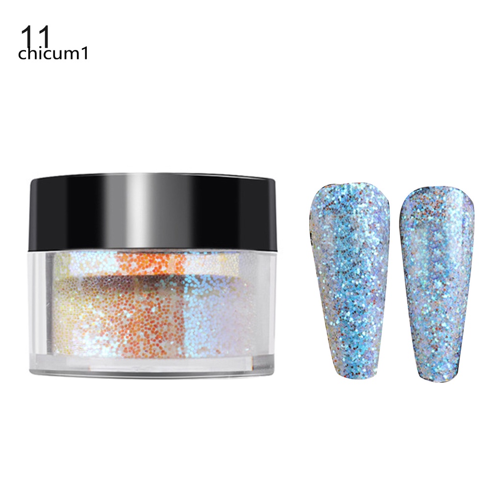 [Hàng mới về] Kim tuyến lấp lánh màu gradient trang trí móng tay