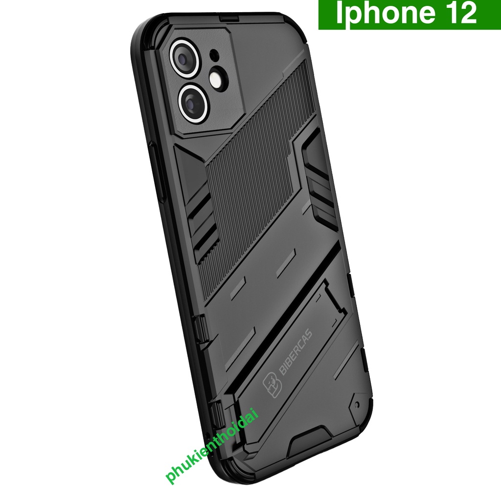Ốp lưng Iphone 13 Pro Max / 13 Pro / 12 / 12 Pro Max Iron Man Ver 2 chống sốc giá đỡ xem phim thời trang cao cấp