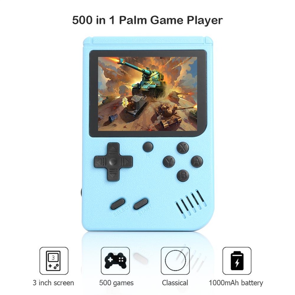 Máy Chơi Game Mini Cổ Điển Cầm Tay 400 Inch 1 Quà Tặng Màn Hình Màu Okase