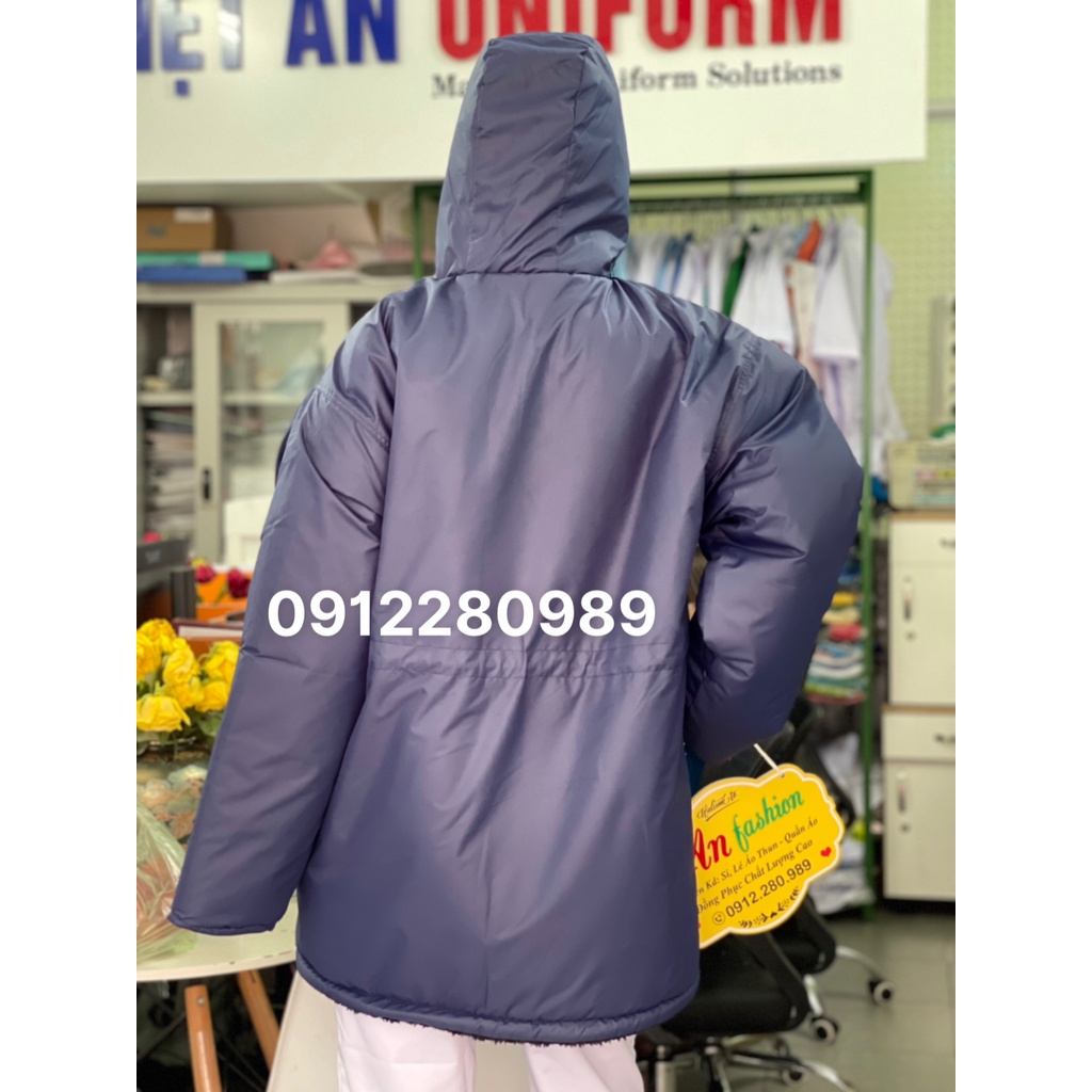 Áo Bảo Hộ Dùng Trong Kho Đông Lạnh Âm 25 Độ _ Xưởng sản xuất trực tiếp