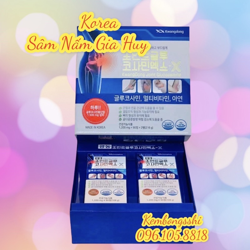 Viên Uống Bổ Khớp Glucosamin KWANGDONG Hàn Quốc [HÀNG MỚI VỀ]
