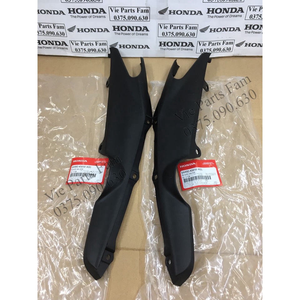 Bộ ốp phuộc sau Wave S110, RSX 110, RS 110  giá 1 cặp 2 bên, hàng chính hãng Honda mới 100%