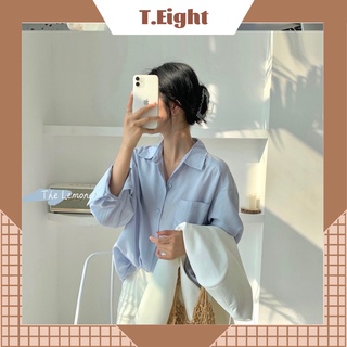 Áo sơ mi nữ form rộng dài tay kiểu công sở đẹp