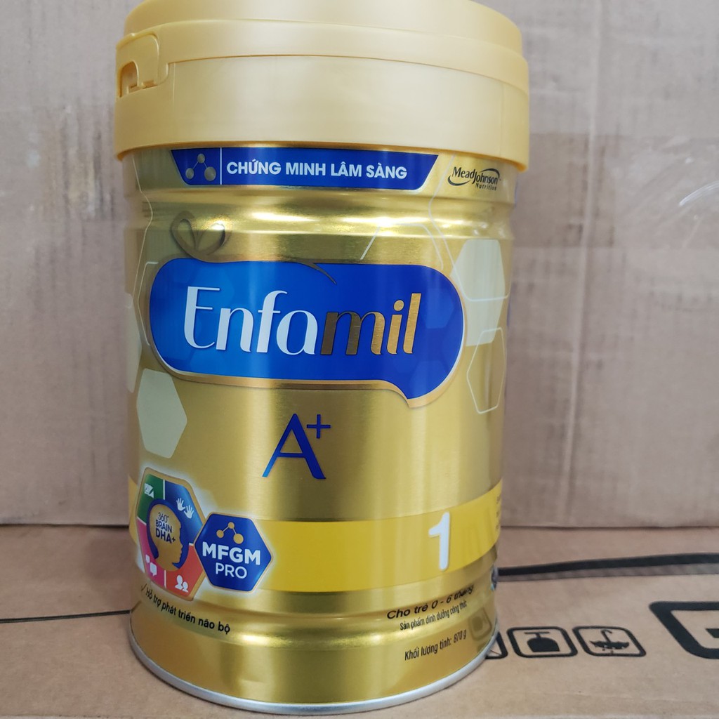 Sữa Enfa A+ DHA+ và MFGM Pro870g các số